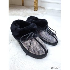 Автоледи со стразами на шнуровке