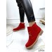 Короткие ботинки на шнурках