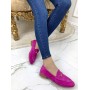 Туфли лоферы Nina_Mi сирень