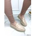 Туфли лоферы кожаные