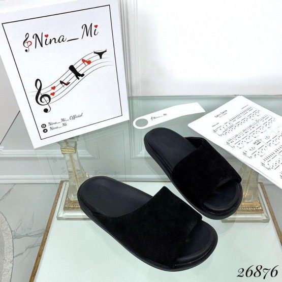 Замшевые шлепанцы Nina_mi