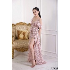 Платье  рюши