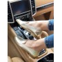 Туфли балетки кожаные