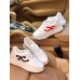 Кеды Fashion белый/красный