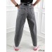 Джинсы  Mom fit Mickey  с завышенной талией