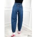 Джинсы  Mom fit Mickey  с завышенной талией