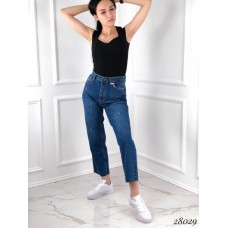 Джинсы Straight Leg с завышенной талией