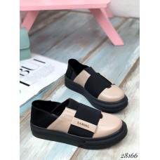 Кеды  Casual,пятка резинка
