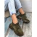 Кроссовки на тракторной подошве