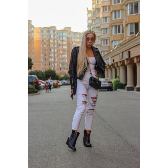 Ботинки казаки кожаные Nina_mi.