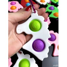 Игрушка-антистресс Pop It. ЕДИНОРОГбрелок