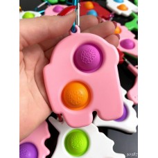 Игрушка-антистресс Pop It. амонгас брелок