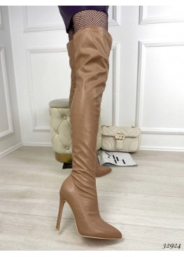 Ботфорты чулки с узким носком