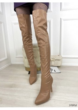 Ботфорты чулки с узким носком