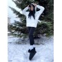 Валенки на высокой подошве
