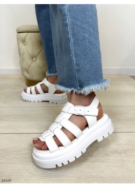 Босоножки плетение