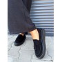 Слипоны Nina Mi с  кисточкой  на высокой подошве