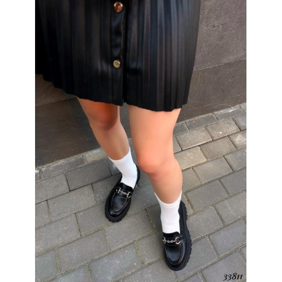 Лоферы с фурнитурой Nina_Mi