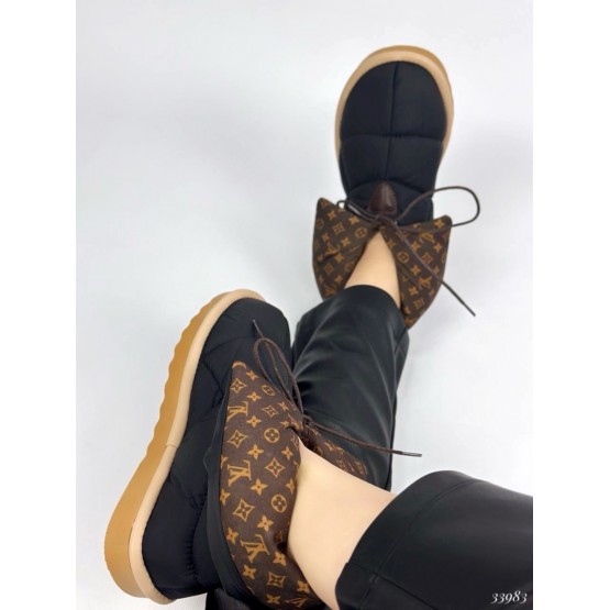 Ботинки дутики LV на синтепоне + байка