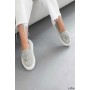 Слипоны Nina Mi с  кисточкой  на высокой подошве