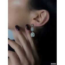 Серьги с кристаллами