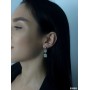 Серьги с кристаллами