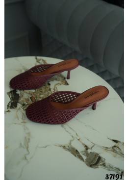 Плетеные мюли