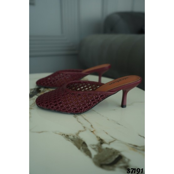 Плетеные мюли