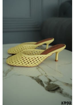 Плетеные мюли