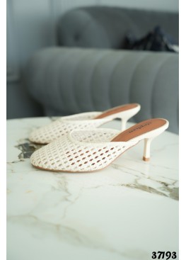 Плетеные мюли